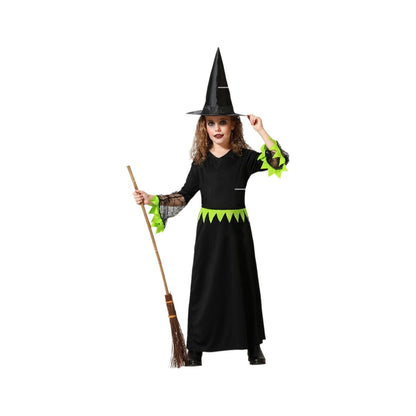 Costum Deghizare pentru Copii Verde Vrăjitoare Halloween - Jucarii si jocuri, Costume și accesorii