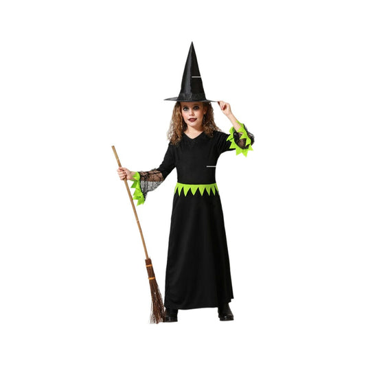Costum Deghizare pentru Copii Verde Vrăjitoare Halloween - Jucarii si jocuri, Costume și accesorii