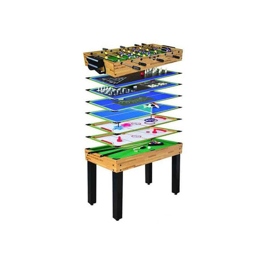 Masă cu mai multe jocuri 12 în 1 124 x 61 x 81 cm - Jucarii si jocuri, Jocuri și accesorii