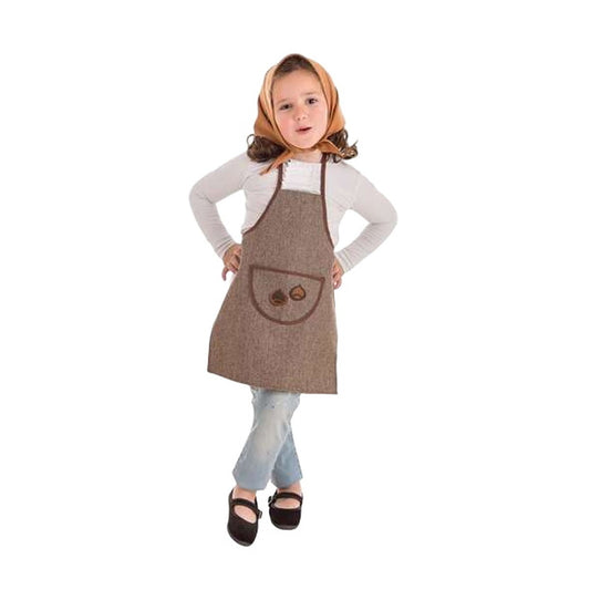 Costum Deghizare pentru Copii Fată care culege castane S 7-9 Ani - Jucarii si jocuri, Costume și accesorii