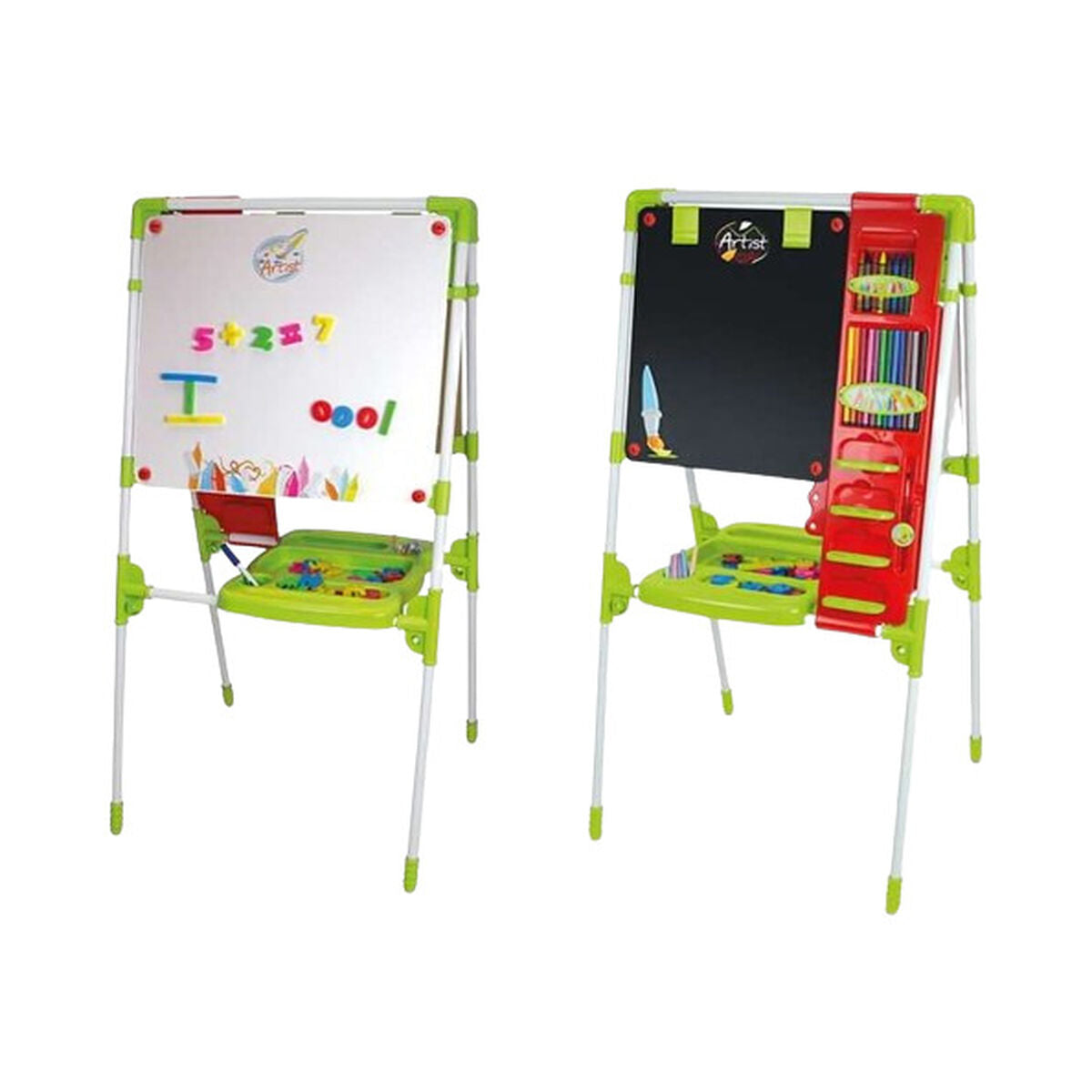 Tablă 2 în 1 Chicos 63 x 60 x 120 cm Pliabil - Jucarii si jocuri, Activități creative