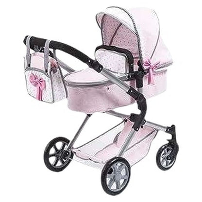 Cărucior pentru Păpuși Reig Combi 62 cm 82 x 79 x 38,5 cm Roz - Jucarii si jocuri, Păpuși și accesorii