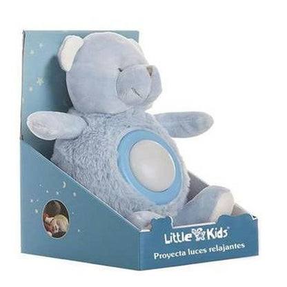 Urs de Pluș Albastru Muzică Lumini 20 cm 20cm - Jucarii si jocuri, Jucării de pluș