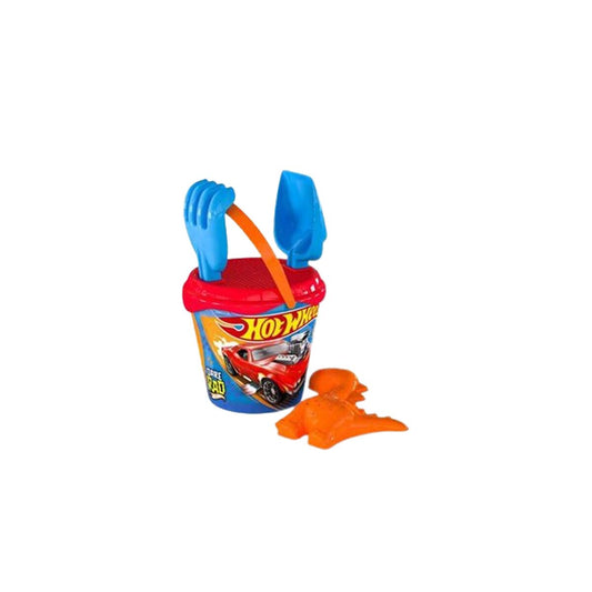 Găleată de plajă Hot Wheels Ø 14 cm - Jucarii si jocuri, În aer liber și sport