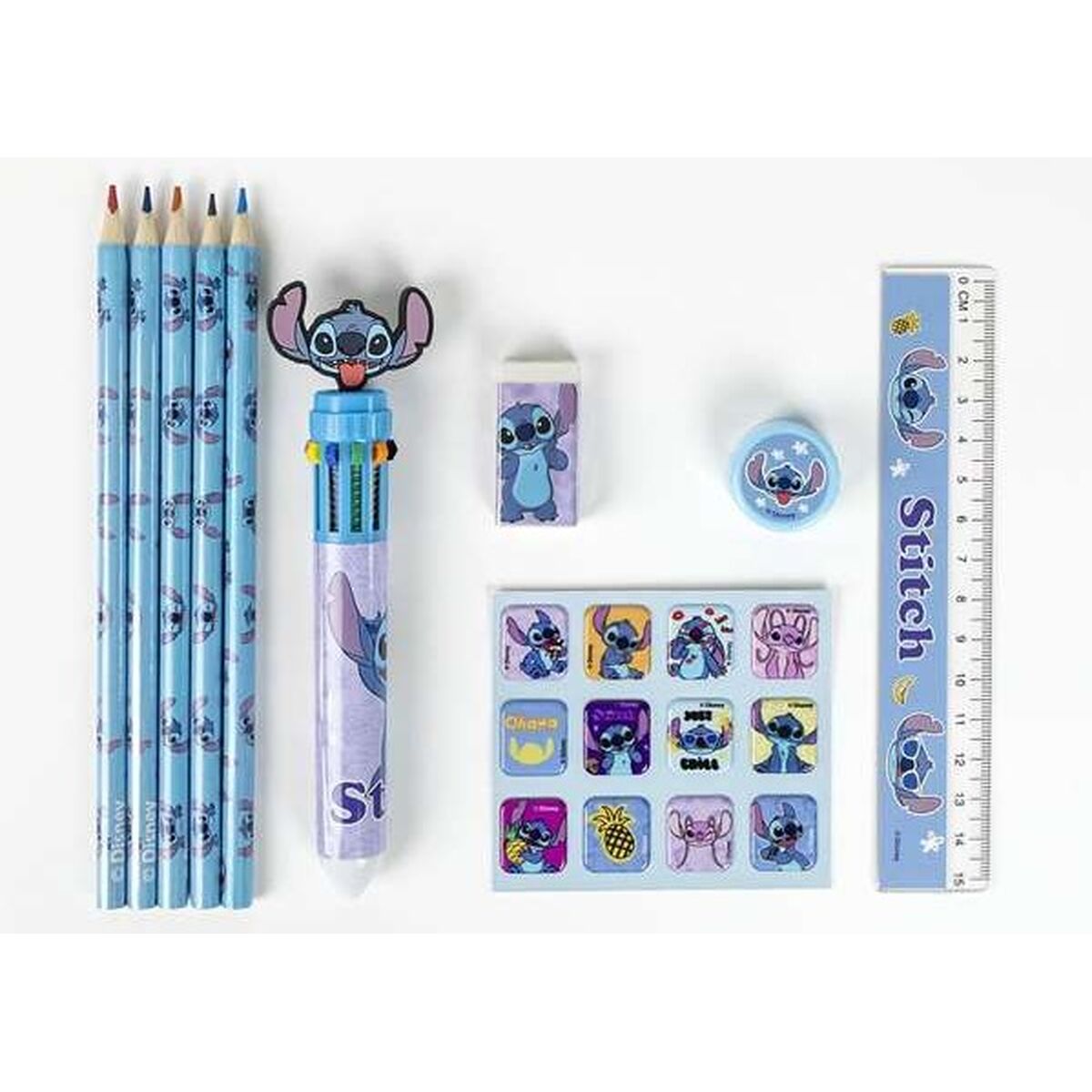 Set pentru desen Stitch Albastru - Jucarii si jocuri, Activități creative