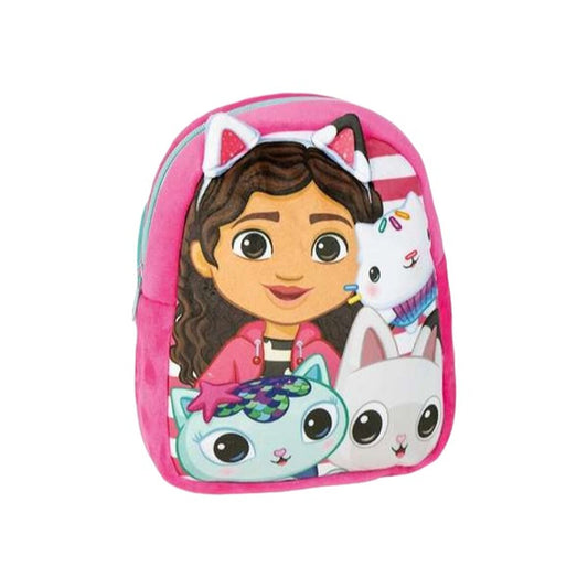 Ghiozdan Gabby's Dollhouse Roz 18 x 22 x 8 cm - Birou și papetărie, Material școlar și educațional