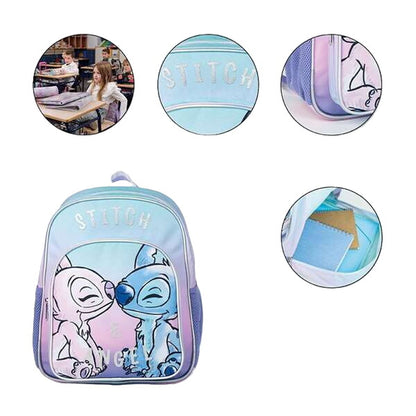 Ghiozdan Stitch Liliachiu 31 x 12 x 38 cm - Birou și papetărie, Material școlar și educațional