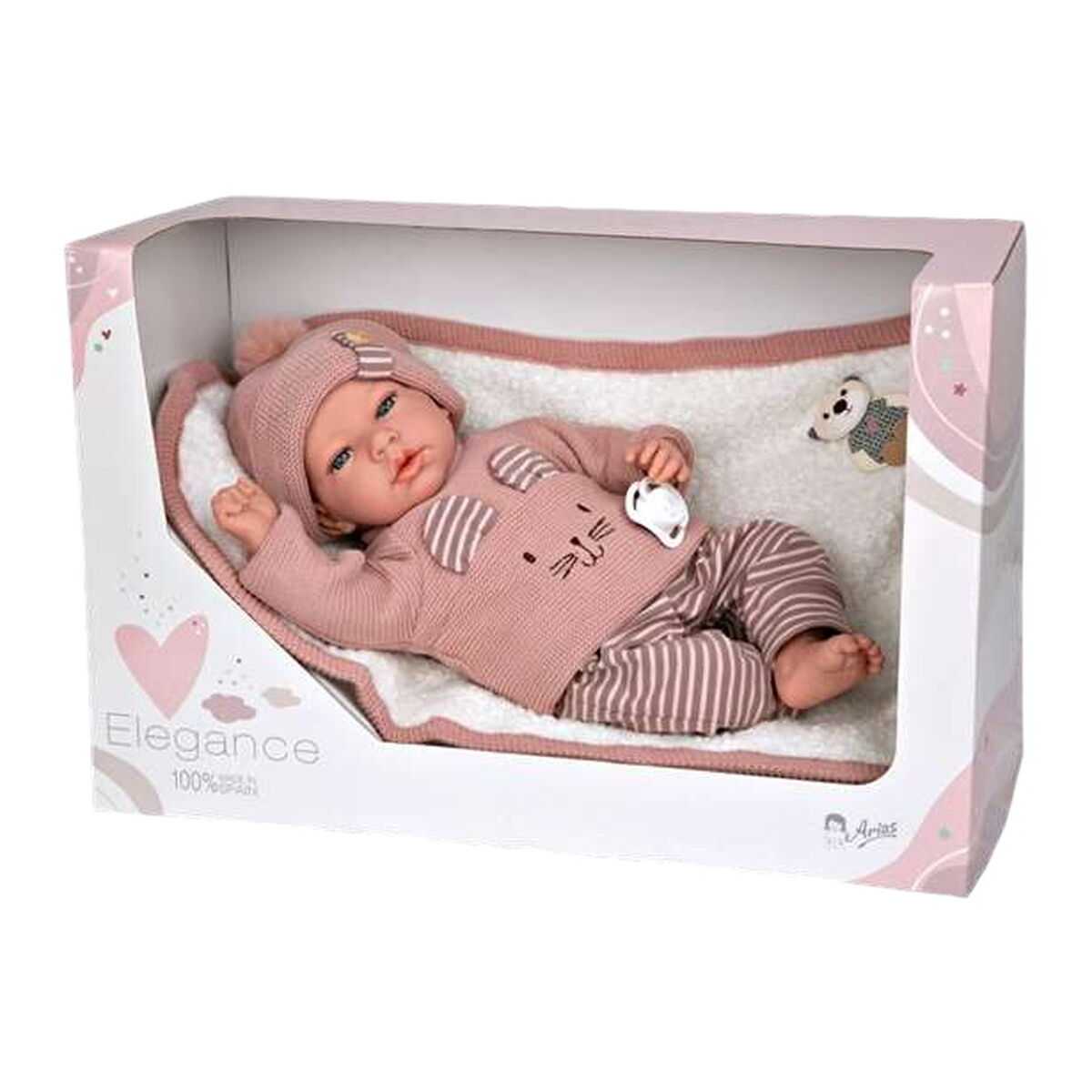 Păpușă bebeluș Arias Andie 40 cm - Jucarii si jocuri, Păpuși și accesorii