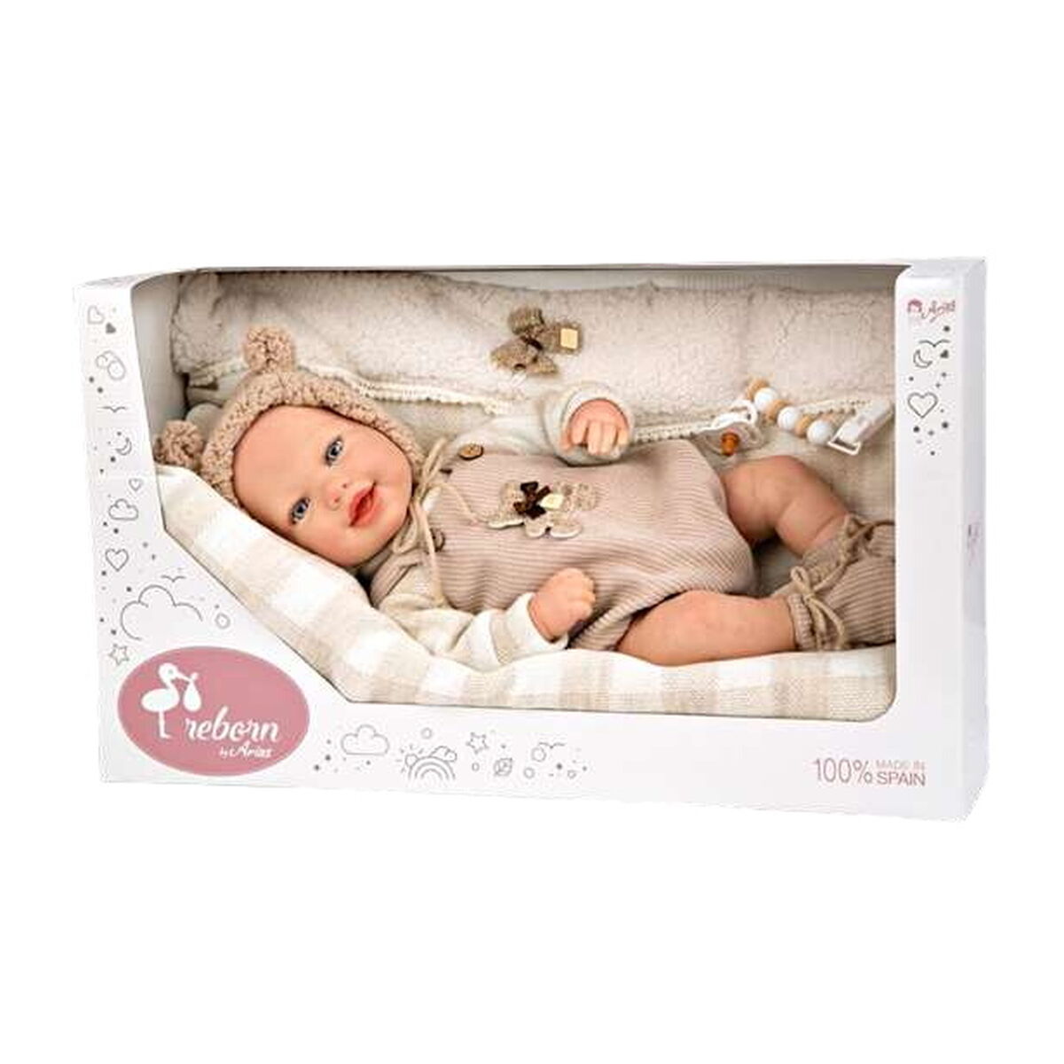 Păpuși renăscute Arias Ruben 45 cm - Jucarii si jocuri, Păpuși și accesorii