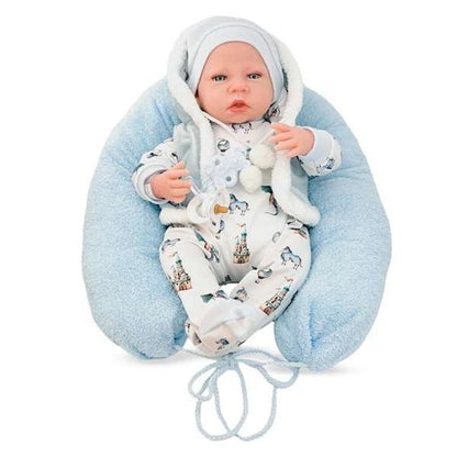 Păpușa bebeluș realistă Berjuan 8400-24 50 cm - Jucarii si jocuri, Păpuși și accesorii
