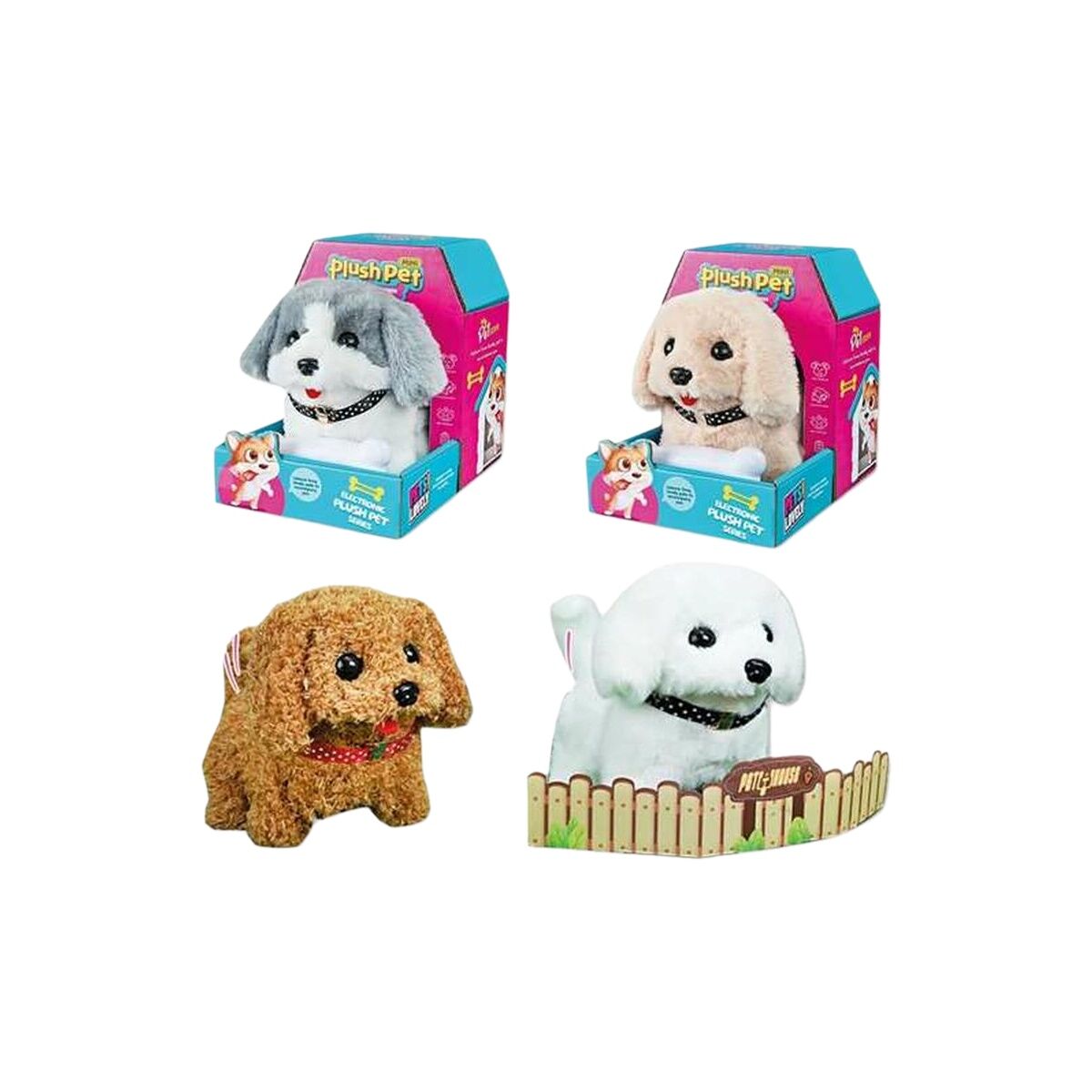 Animal de Companie Interactiv 18 x 18 x 13 cm Câine - Jucarii si jocuri, Jucării electronice