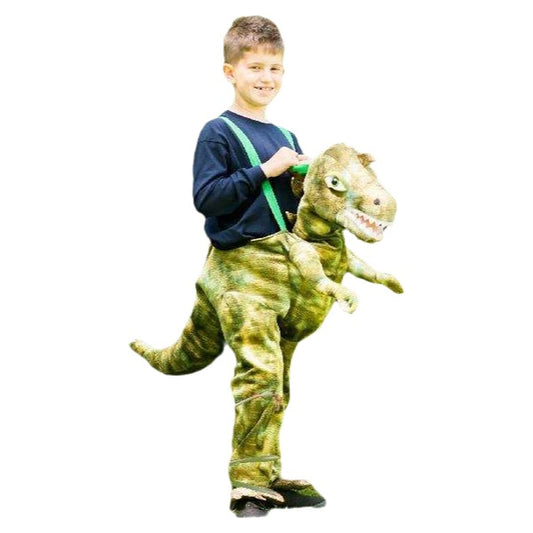 Costum Deghizare pentru Copii Verde Dinozaur 4-6 ani - Jucarii si jocuri, Costume și accesorii