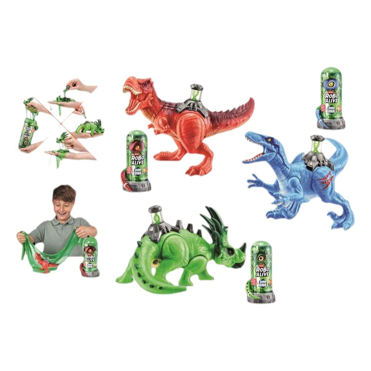 Figurine de Acțiune Zuru Robo Alive Dino Dna - Jucarii si jocuri, Păpuși și figurine