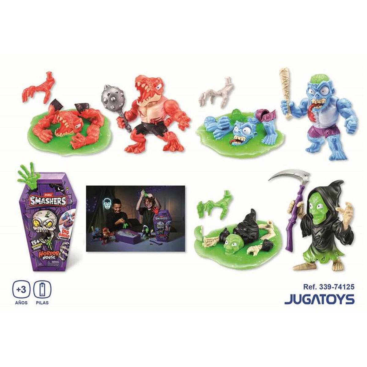 Figurine de Acțiune Zuru Smashers Horror House 30 x 15 cm 35 x 15 cm - Jucarii si jocuri, Păpuși și figurine