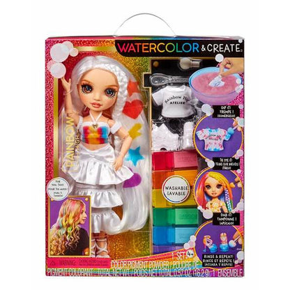 Păpușă MGA Rainbow High WaterColor & Create 22 cm - Jucarii si jocuri, Păpuși și accesorii