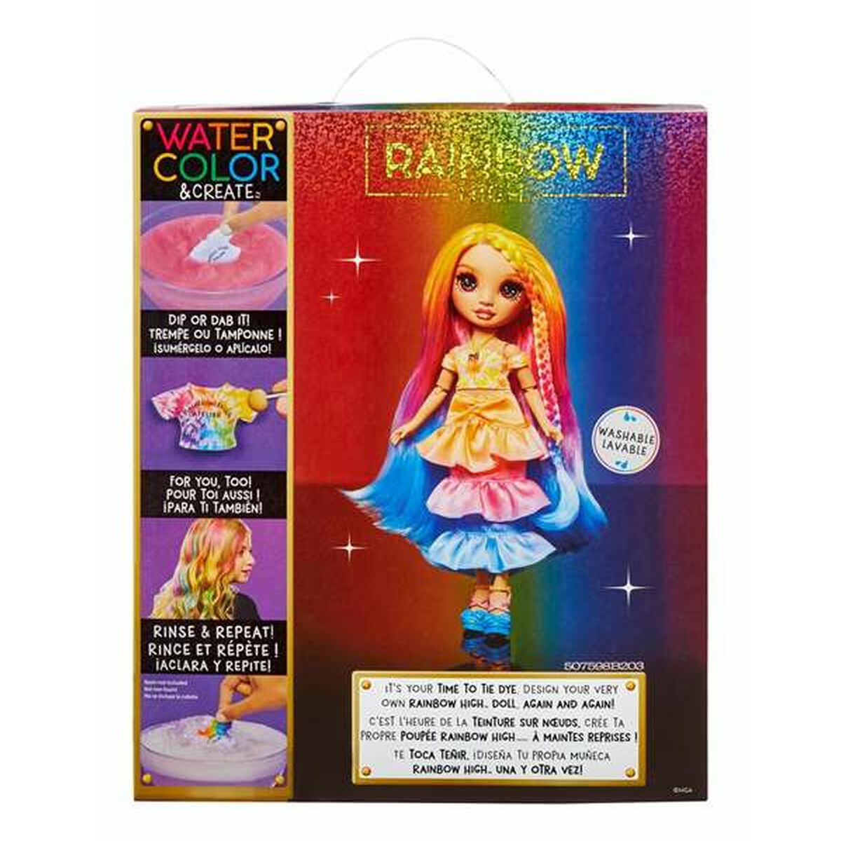 Păpușă MGA Rainbow High WaterColor & Create 22 cm - Jucarii si jocuri, Păpuși și accesorii