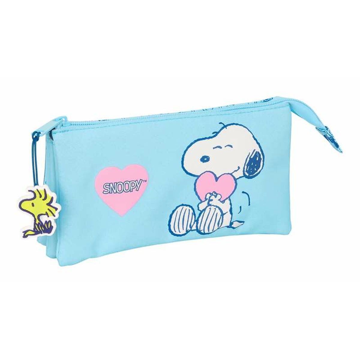 Geantă Universală Snoopy Love Albastru deschis 22 x 12 x 3 cm - Birou și papetărie, Material școlar și educațional