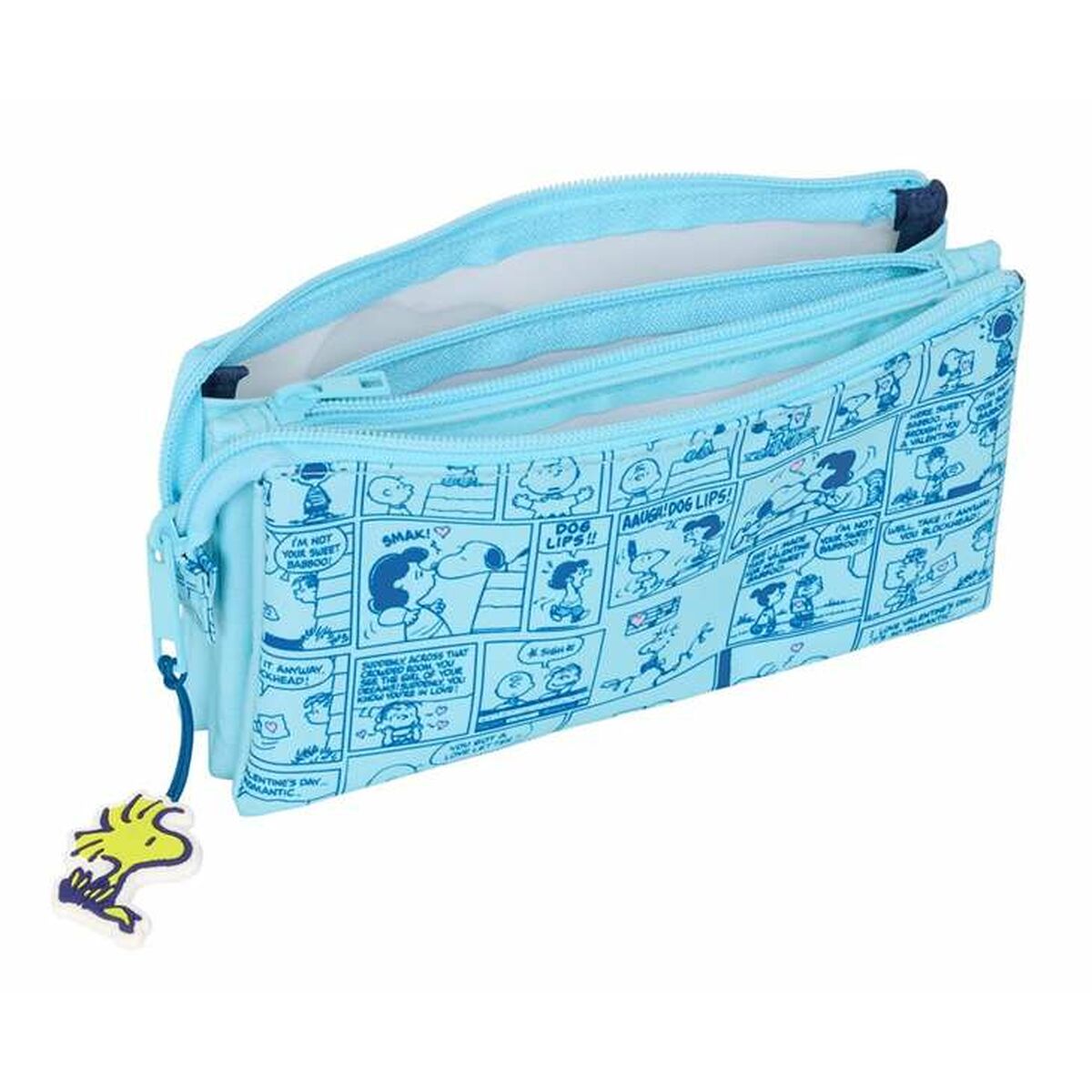 Geantă Universală Snoopy Love Albastru deschis 22 x 12 x 3 cm - Birou și papetărie, Material școlar și educațional