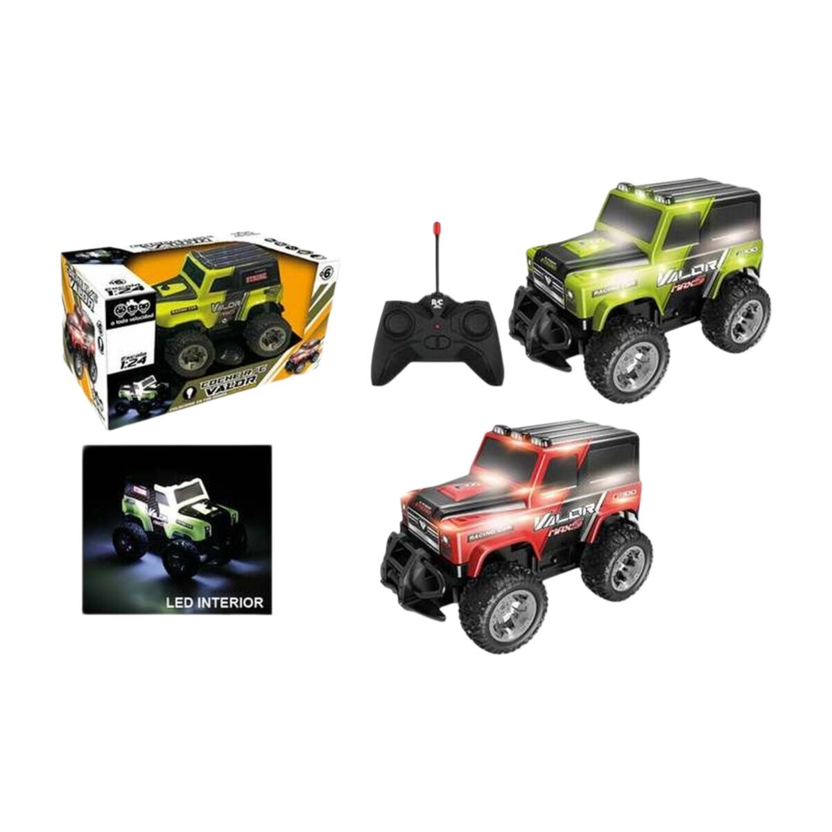 Mașină Radio Control Roșu Verde 25 x 13 cm - Jucarii si jocuri, Vehicule