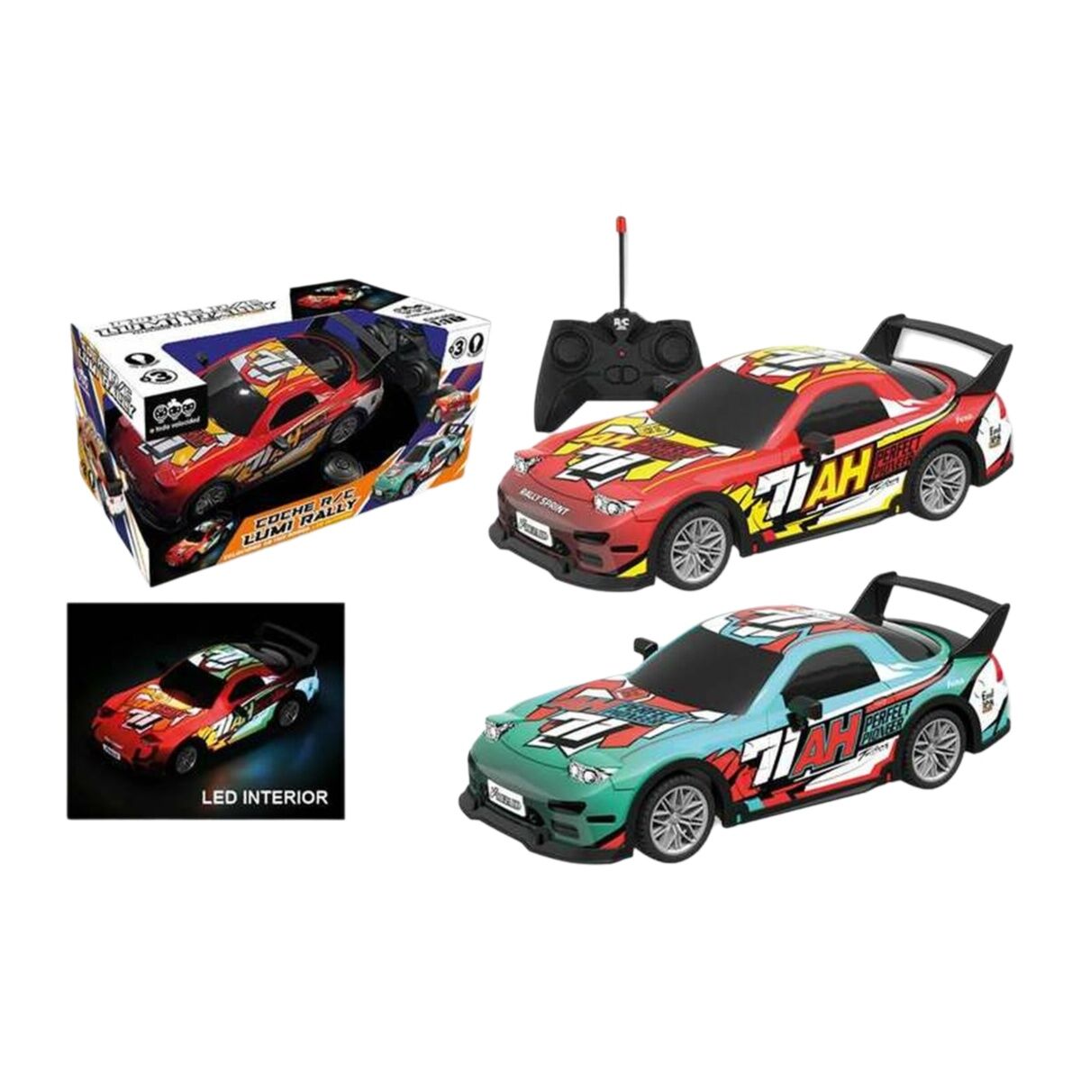 Mașină Radio Control Roșu Verde 26 x 11 x 7 cm - Jucarii si jocuri, Vehicule