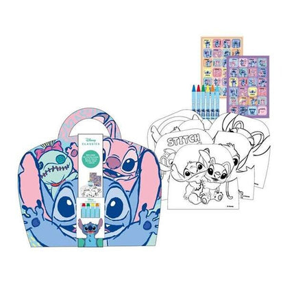 Set pentru desen Stitch Albastru - Jucarii si jocuri, Activități creative