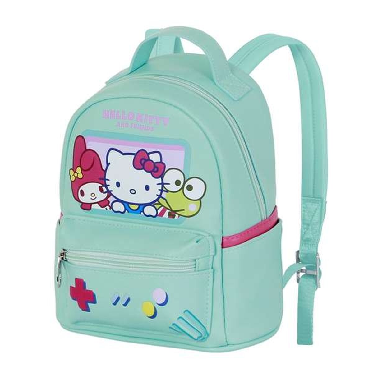 Ghiozdan Hello Kitty Turquoise - Birou și papetărie, Material școlar și educațional