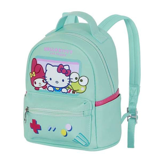 Ghiozdan Hello Kitty Turquoise - Birou și papetărie, Material școlar și educațional