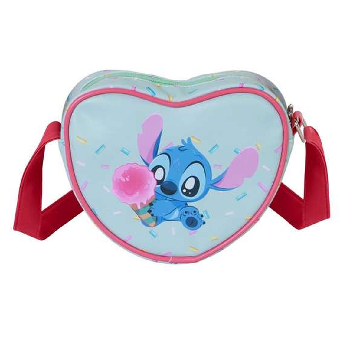 Geantă Bandulieră Lilo & Stitch Albastru 15,5 x 21 x 6,5 cm - Bagaje, Genți de mână