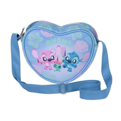 Geantă Bandulieră Lilo & Stitch Albastru 15,5 x 21 x 6,5 cm - Bagaje, Genți de mână