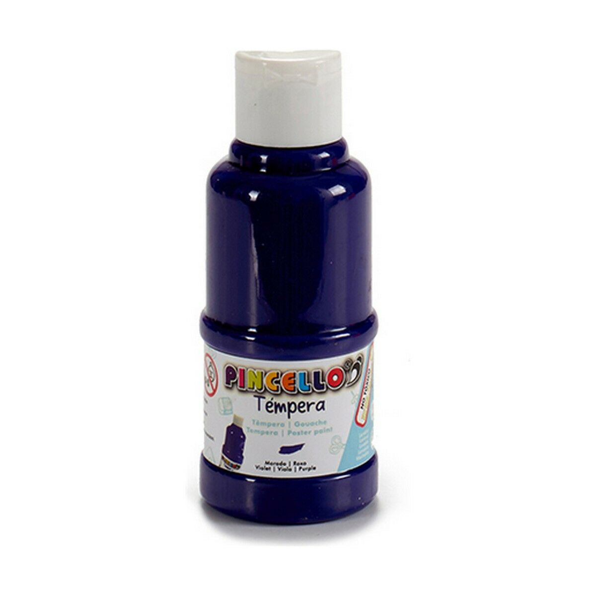 Tempera Pincello Mov 120 ml (12 Unități) - Birou și papetărie, Arte și Meserii