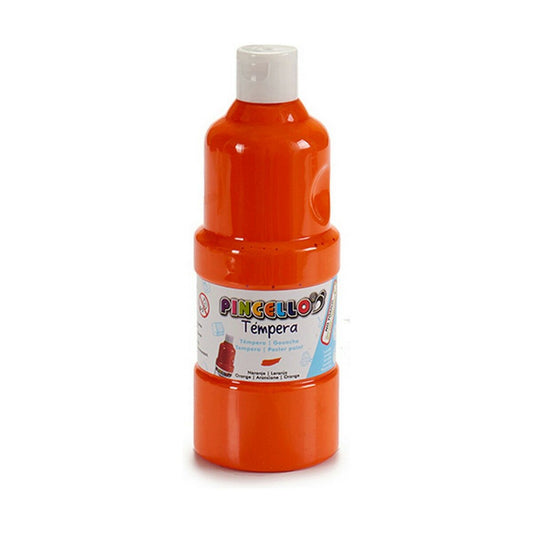 Tempera Pincello Portocaliu 400 ml (6 Unități) - Birou și papetărie, Arte și Meserii