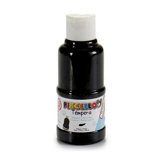 Tempera Pincello Negru 120 ml (12 Unități) - Birou și papetărie, Arte și Meserii