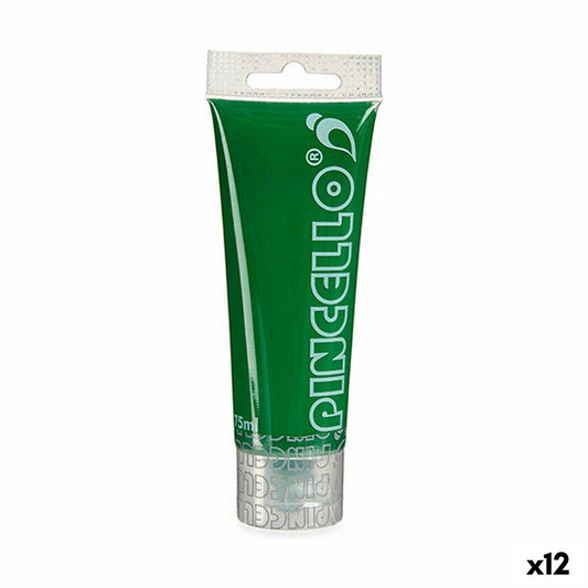 Vopsea acrilică Pincello AC75-3 Verde inchis 75 ml (12 Unități) - Birou și papetărie, Arte și Meserii