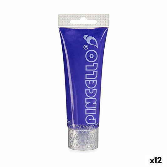Vopsea acrilică Pincello AC75-6 Mov 75 ml (12 Unități) - Birou și papetărie, Arte și Meserii