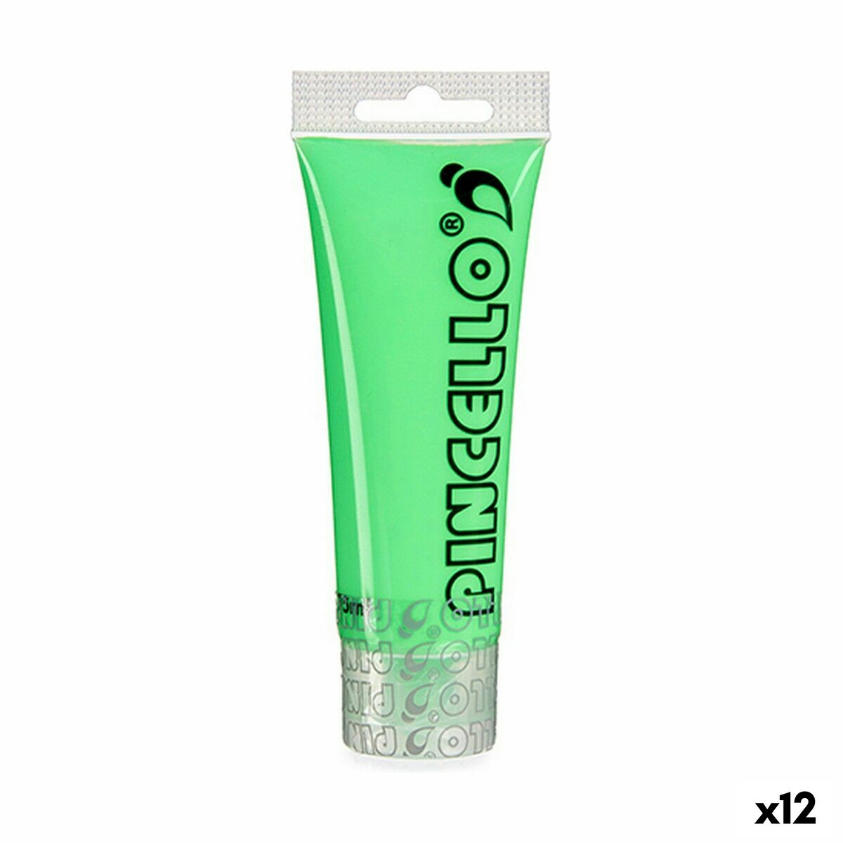 Vopsea acrilică Pincello Neon Verde 75 ml (12 Unități) - Birou și papetărie, Arte și Meserii