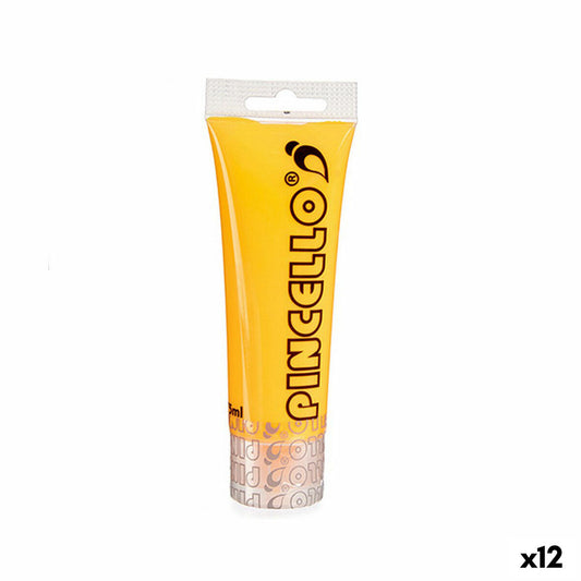 Vopsea acrilică Pincello Neon Portocaliu 75 ml (12 Unități) - Birou și papetărie, Arte și Meserii