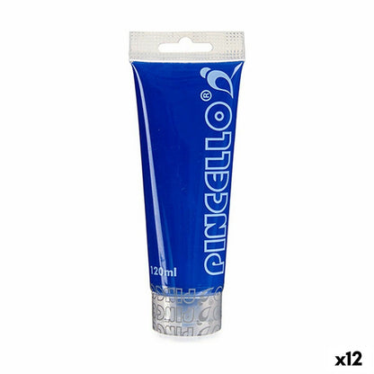 Vopsea acrilică Pincello AC120-4 Albastru închis 120 ml (12 Unități) - Birou și papetărie, Arte și Meserii