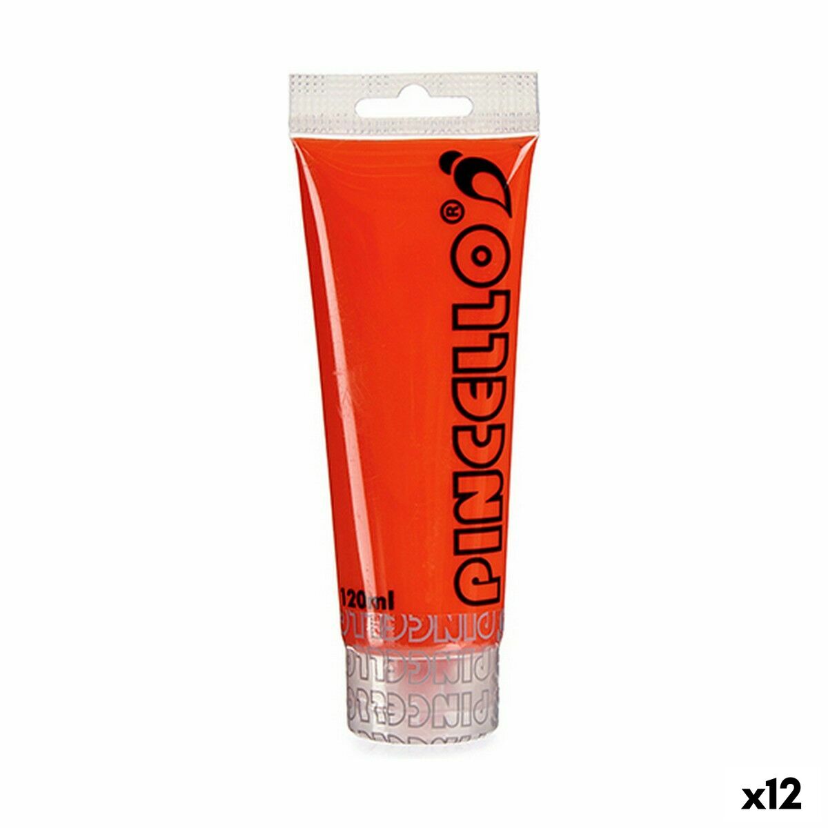 Vopsea acrilică Pincello AC120-7 Roșu 120 ml (12 Unități) - Birou și papetărie, Arte și Meserii