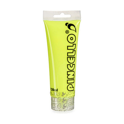 Vopsea acrilică Pincello Neon Galben 120 ml (12 Unități) - Birou și papetărie, Arte și Meserii