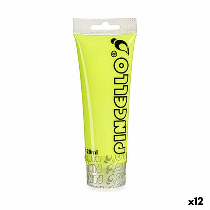 Vopsea acrilică Pincello Neon Galben 120 ml (12 Unități) - Birou și papetărie, Arte și Meserii