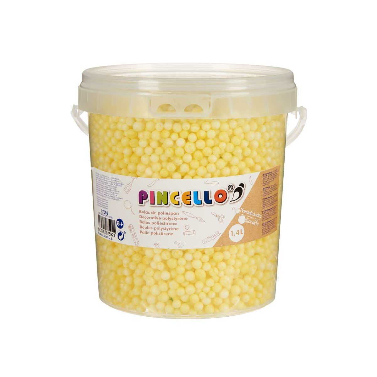 Materiale pentru artizanat Pincello POLIESPAN-AM 13,5 x 14 x 14 cm Mingi 6 Unități - Jucarii si jocuri, Activități creative