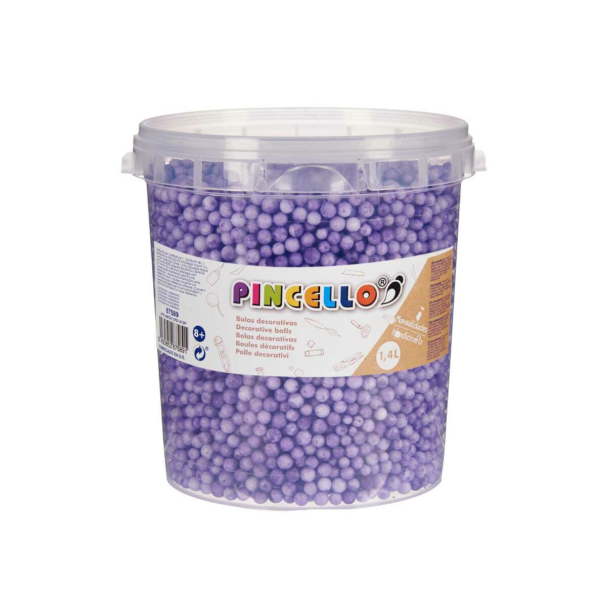 Materiale pentru artizanat Pincello POLIESPAN-LI 13,5 x 14 x 14,5 cm Mingi 6 Unități - Jucarii si jocuri, Activități creative