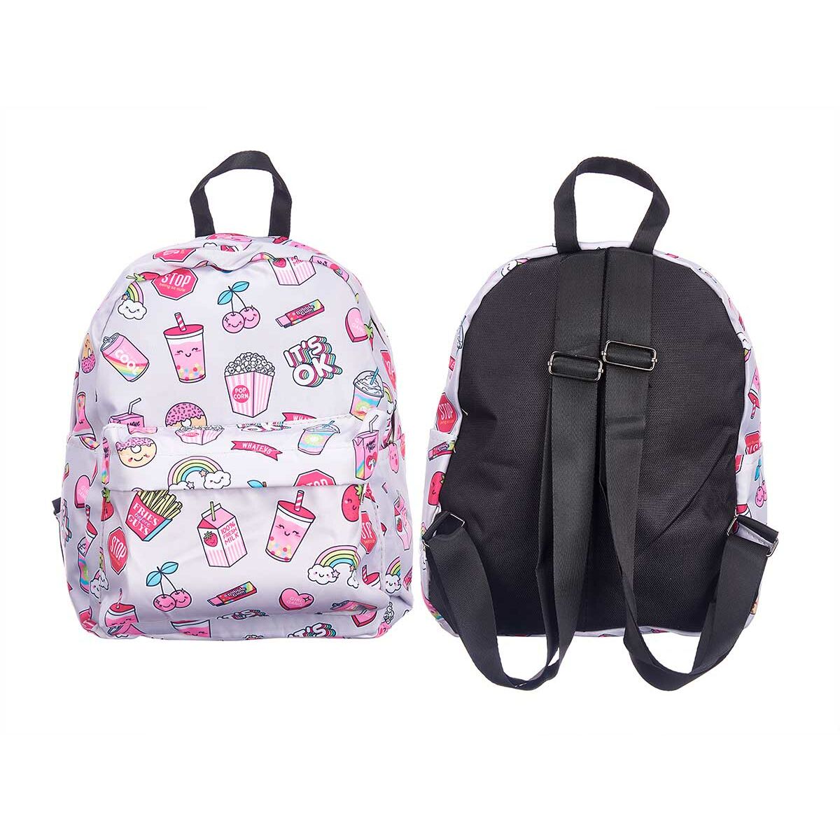 Ghiozdan Pincello 585 Multicolor 28 x 12 x 22 cm Curcubeu (12 Unități) - Birou și papetărie, Material școlar și educațional