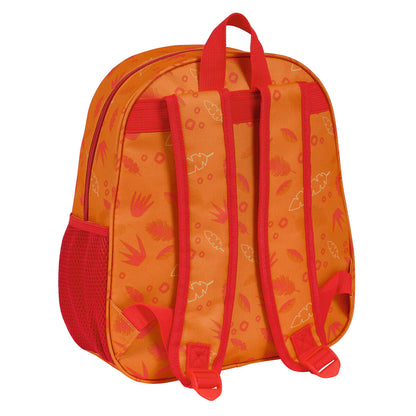 Rucsac pentru Copii 3D The Lion King Portocaliu 27 x 33 x 10 cm - Birou și papetărie, Material școlar și educațional