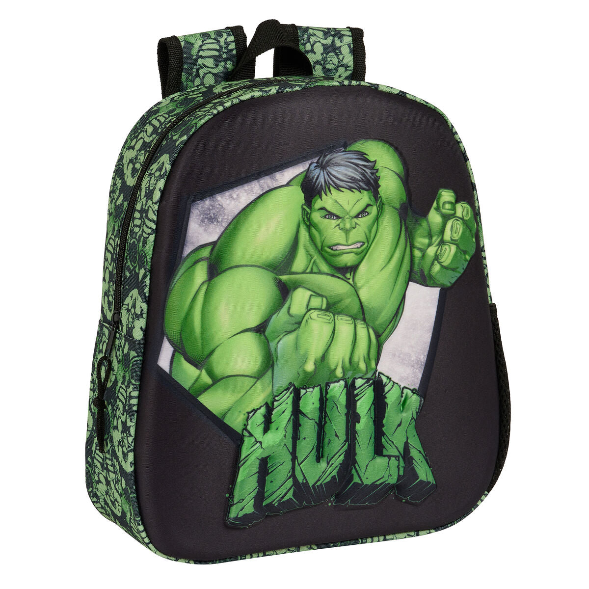 Rucsac pentru Copii 3D Hulk Negru Verde 27 x 33 x 10 cm - Birou și papetărie, Material școlar și educațional