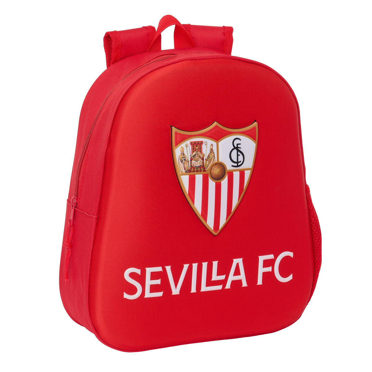 Rucsac pentru Copii 3D Sevilla Fútbol Club Roșu 27 x 33 x 10 cm - Birou și papetărie, Material școlar și educațional
