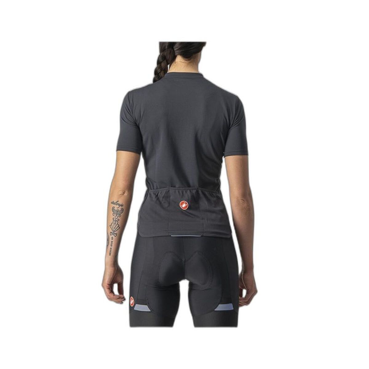 Tricou de ciclism Castelli Anima 3 Negru - Sport și în aer liber, Ciclism