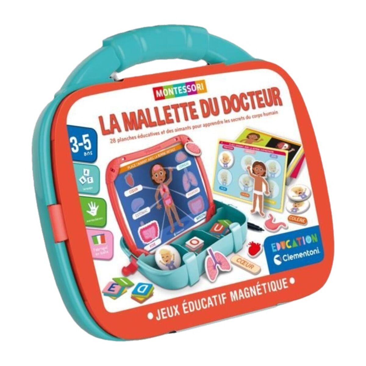 Joc Educativ Clementoni Body and emotions - Jucarii si jocuri, Jocuri și accesorii