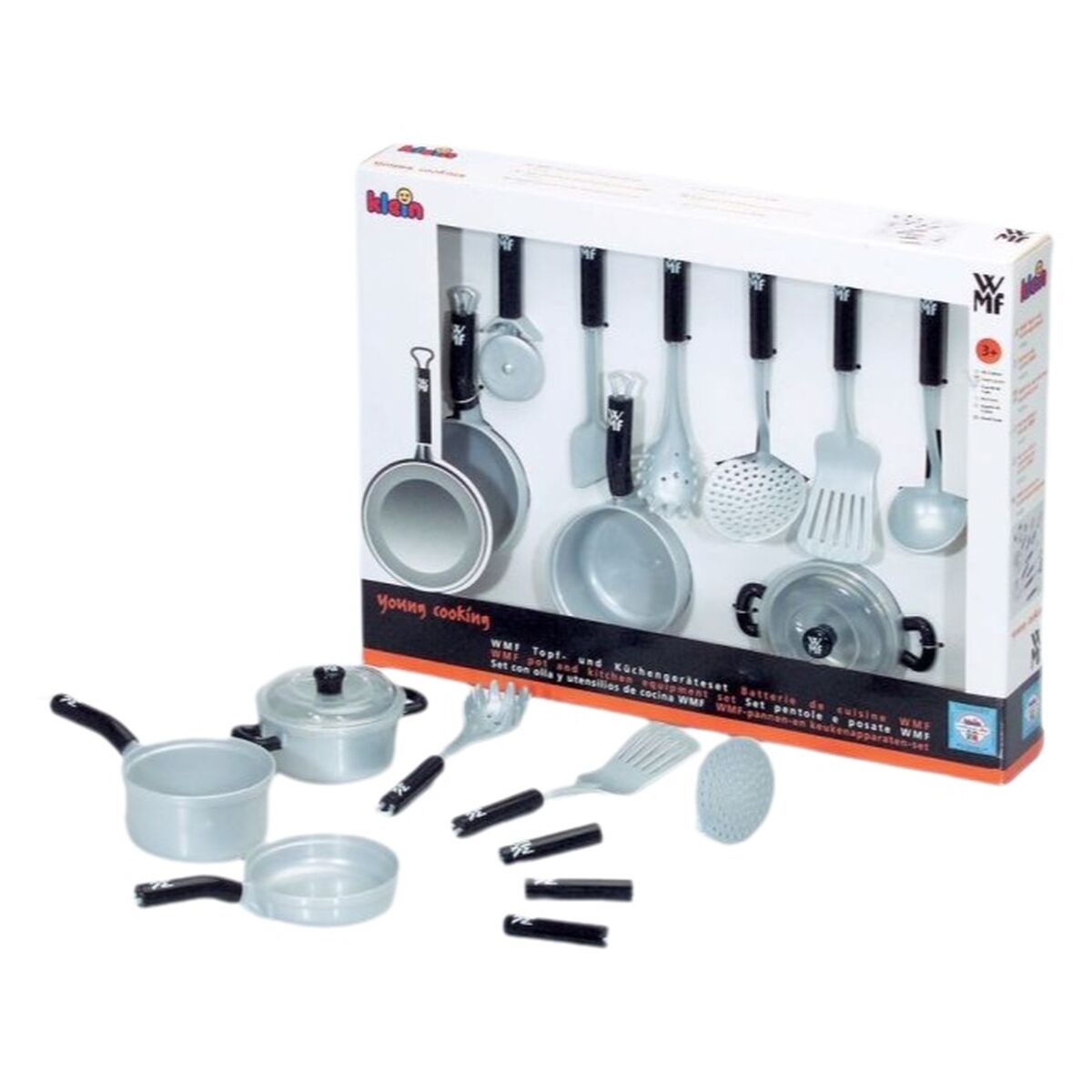 Set de Ustensile pentru Bucătărie Klein WMF pot and kitchen equipment set - Jucarii si jocuri, Imitații de jocuri