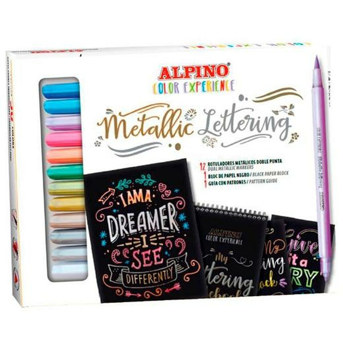Set de Carioci Alpino Color Experience Multicolor - Birou și papetărie, Pixuri, creioane și articole de scris